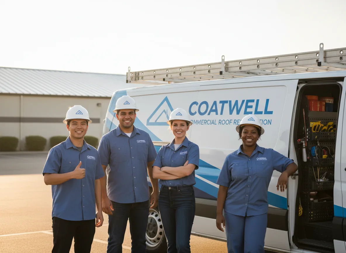 Commercial roof coating company in Sylvester, TX